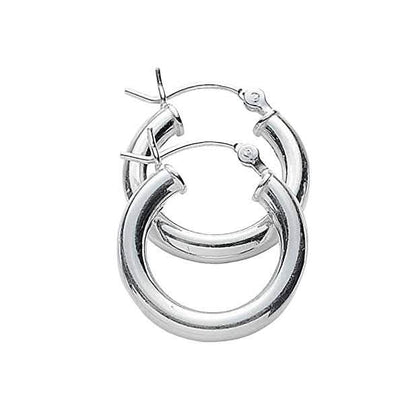 3-Pack: Sterling Silver Hoop Earrings DailySale