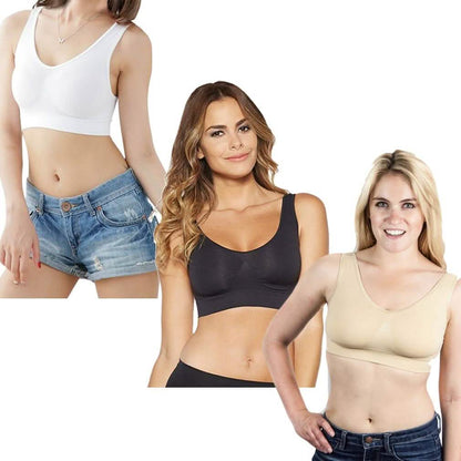 3-Pack: Total Comfort Ahh Bras DailySale