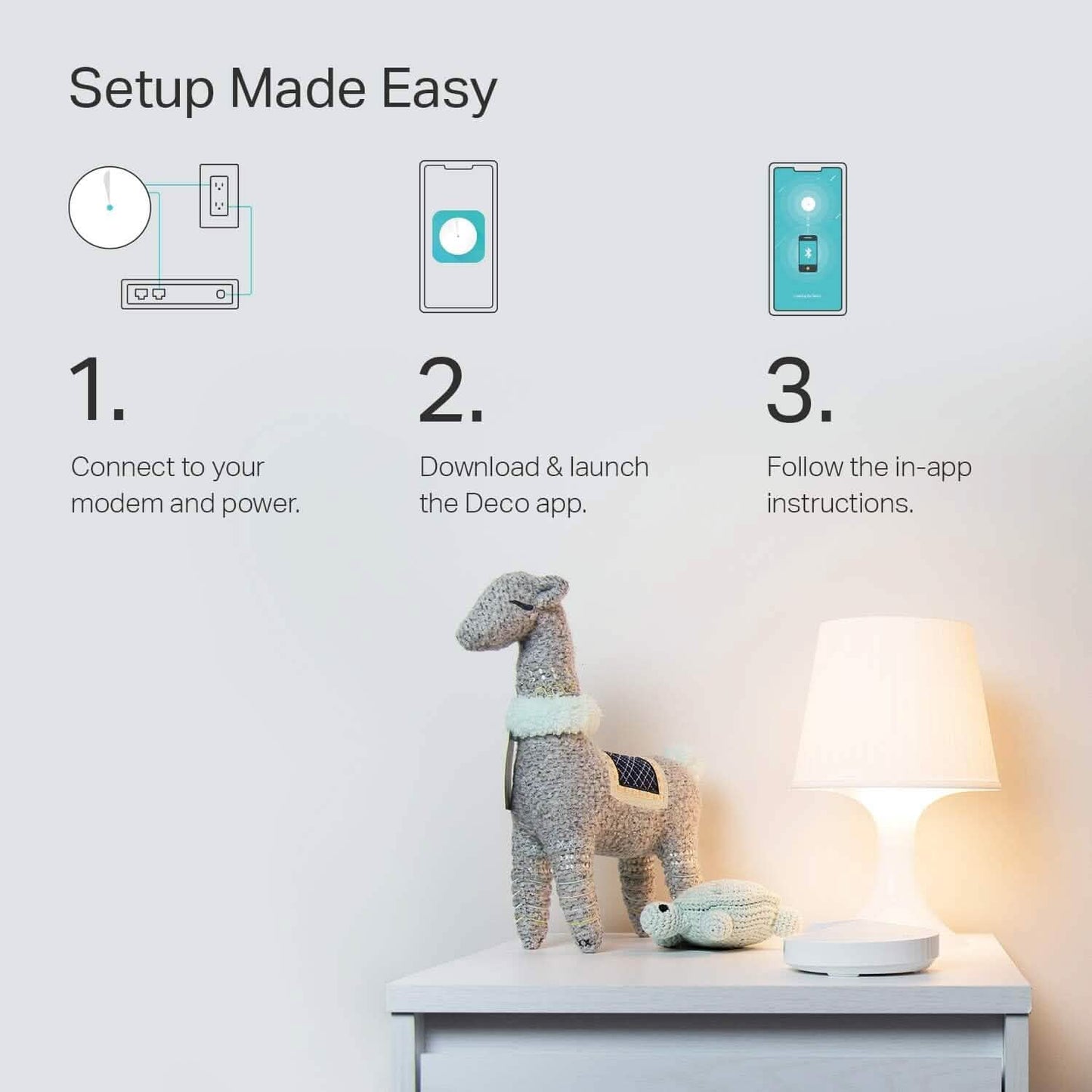 3-Pack: TP-Link Deco Mesh WiFi System Deco M5 WiFi Router/Extender (Refurbished) DailySale