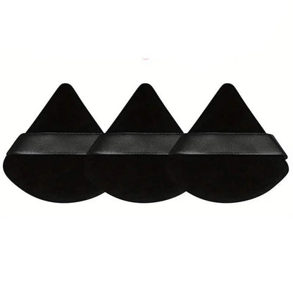3-Pack: Triangle Powder Puff for Loose Powder and Liquid Cosmetic DailySale