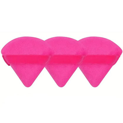 3-Pack: Triangle Powder Puff for Loose Powder and Liquid Cosmetic DailySale