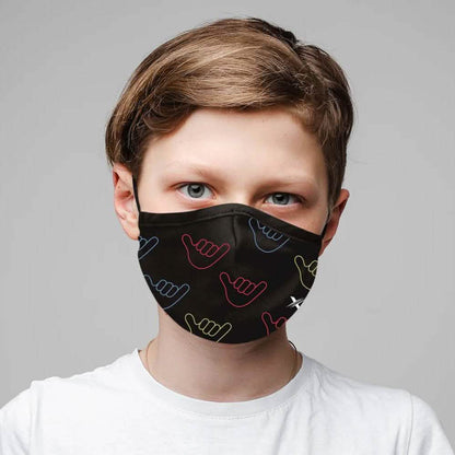 3-Pack: Two-Layer Reusable Kids Face Mask with Adjustable Earloop DailySale