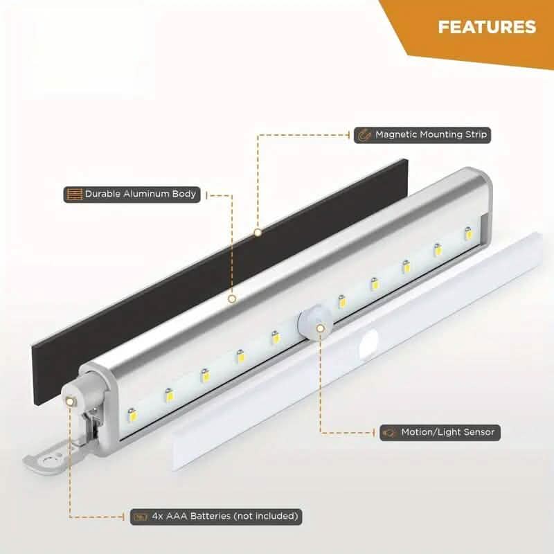 3-Pack: Under Cabinet Wireless Motion Sensor LED Light DailySale