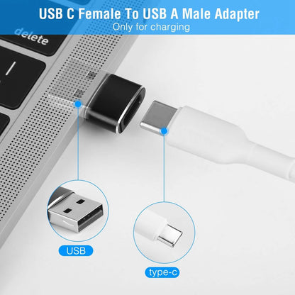 3-Pack: USB C Type-C Female to USB Type A Male Port Converter DailySale