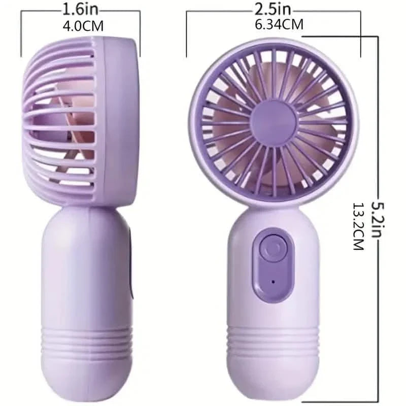 USB Rechargeable Mini Portable Fan with 3 Speeds DailySale