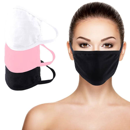 3-Pack: Washable And Reusable Non - Medical Face Protection Mask DailySale