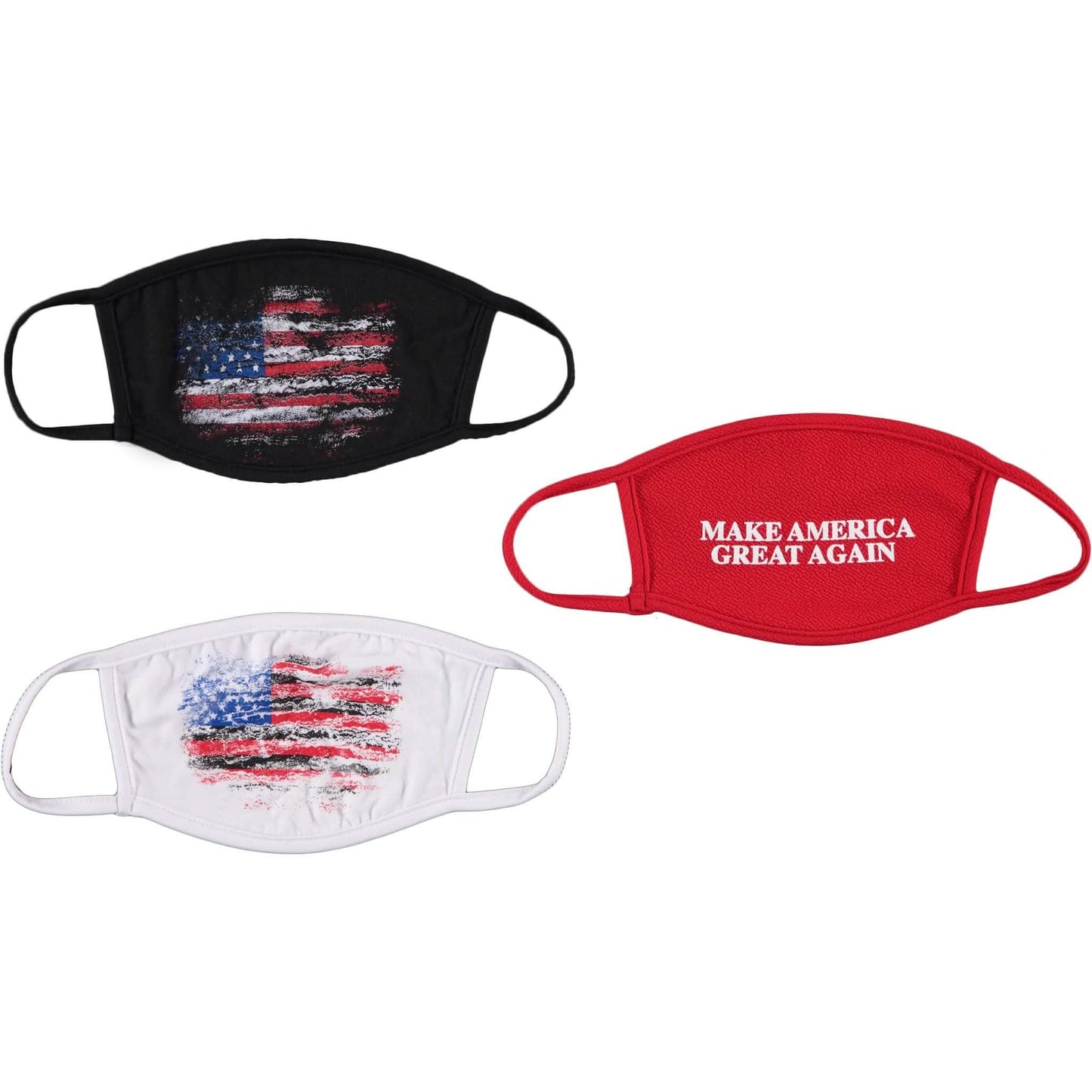 3-Pack: Washable Reusable Non-Medical Fabric Face Masks DailySale