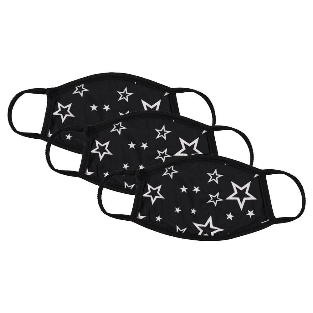 3-Pack: Washable Reusable Non-Medical Fabric Face Masks DailySale