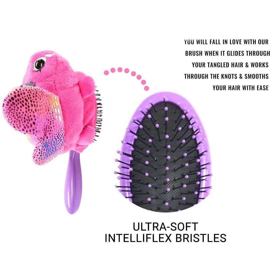 3-Pack: Wet Brush Plush Kid's Detangler with Soft IntelliFlex Bristles for All Hair Types DailySale
