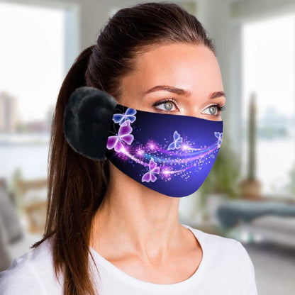 3-Pack: Windproof Winter Reusable Non-Medical Warm Face Mask With Earmuff DailySale