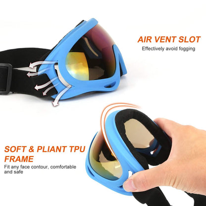 3-Pack: Winter Sports Goggles for Kids and Adults DailySale