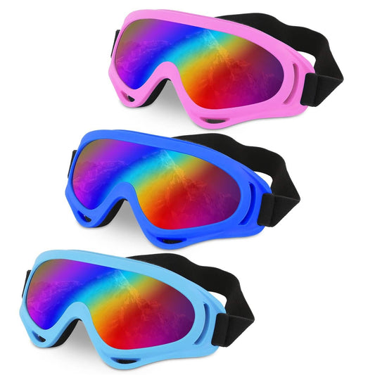 3-Pack: Winter Sports Goggles for Kids and Adults DailySale
