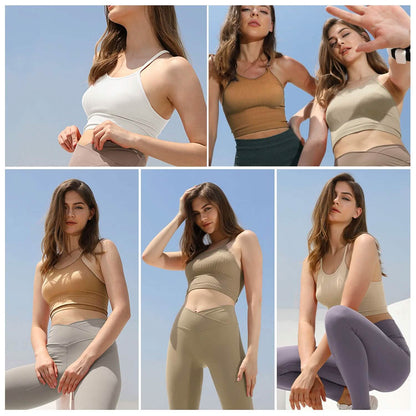 3-Pack: Women Crop Basic Tank Top Ribbed Knit Sleeveless DailySale