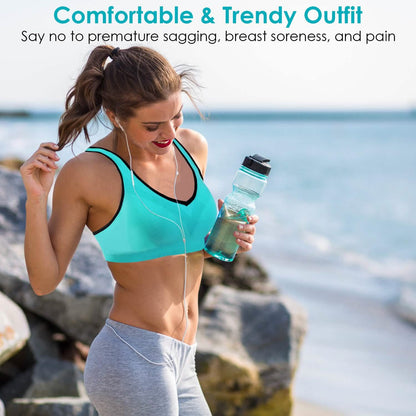 3-Pack: Women Padded Sports Bras DailySale