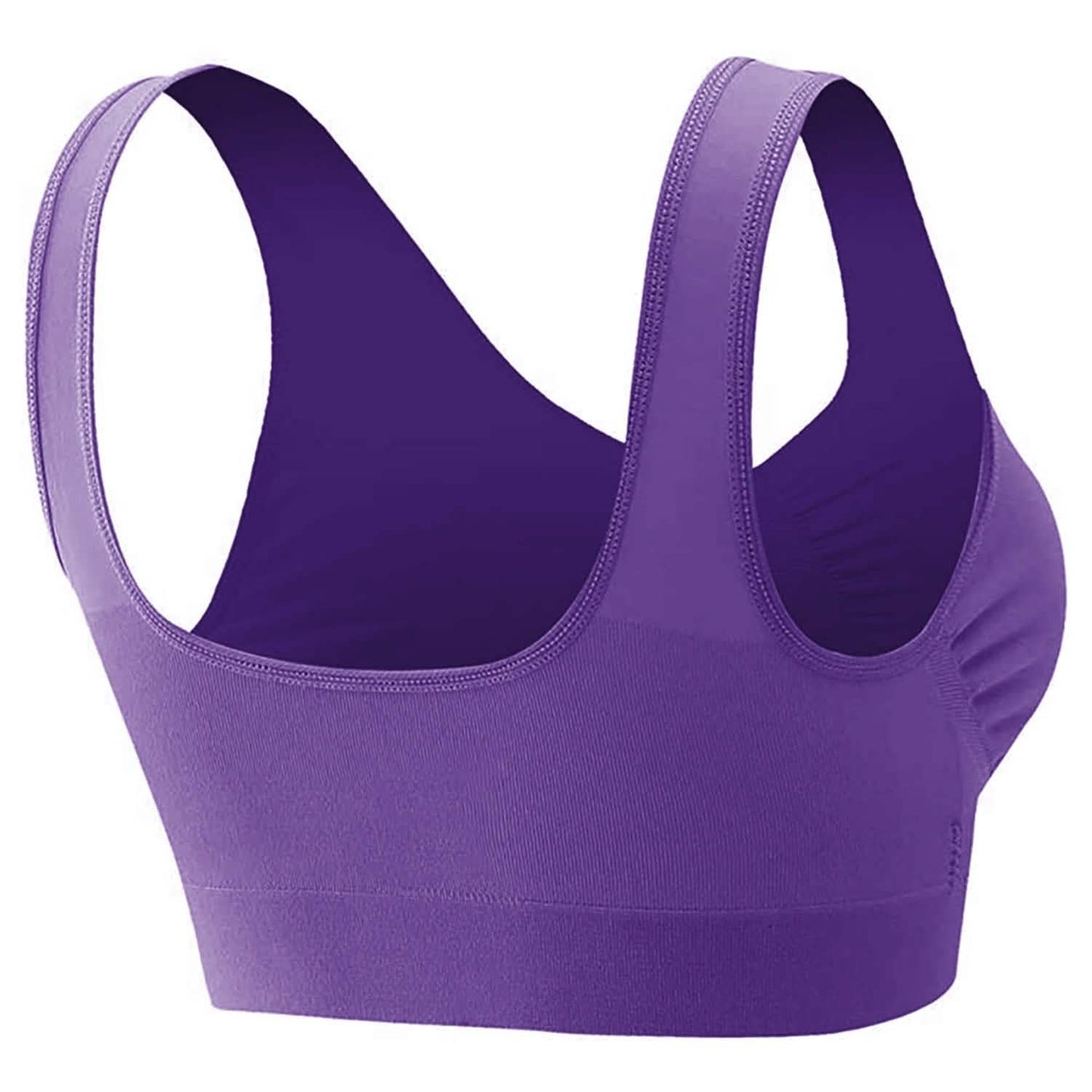 3-Pack: Women Seamless Wire-free Bra for Fitness Workout DailySale