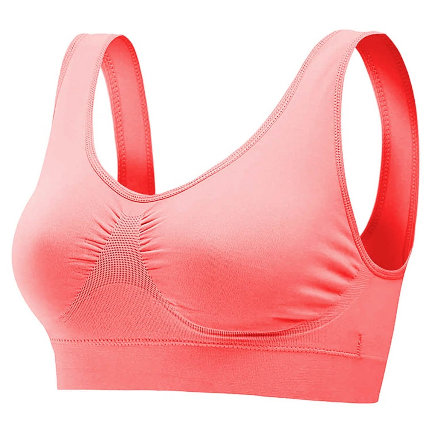 3-Pack: Women Seamless Wire-free Bra for Fitness Workout DailySale