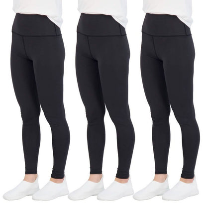 3-Pack: Women's Active Athletic Performance Leggings DailySale