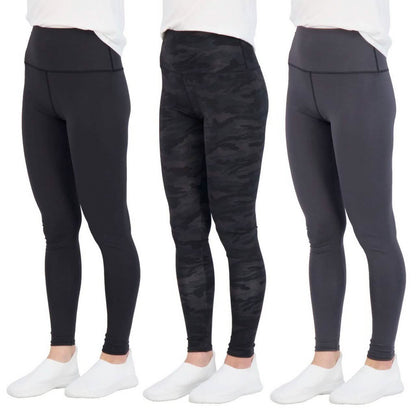 3-Pack: Women's Active Athletic Performance Leggings DailySale