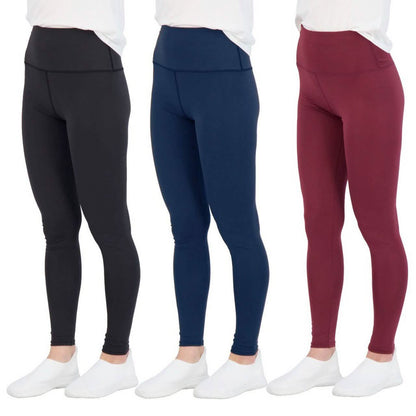 3-Pack: Women's Active Athletic Performance Leggings DailySale