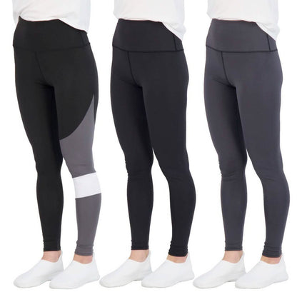 3-Pack: Women's Active Athletic Performance Leggings DailySale