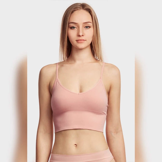 3-Pack: Women's Breathable Seamless Spaghetti Strap Sports Bra DailySale