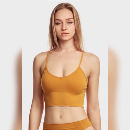 3-Pack: Women's Breathable Seamless Spaghetti Strap Sports Bra DailySale