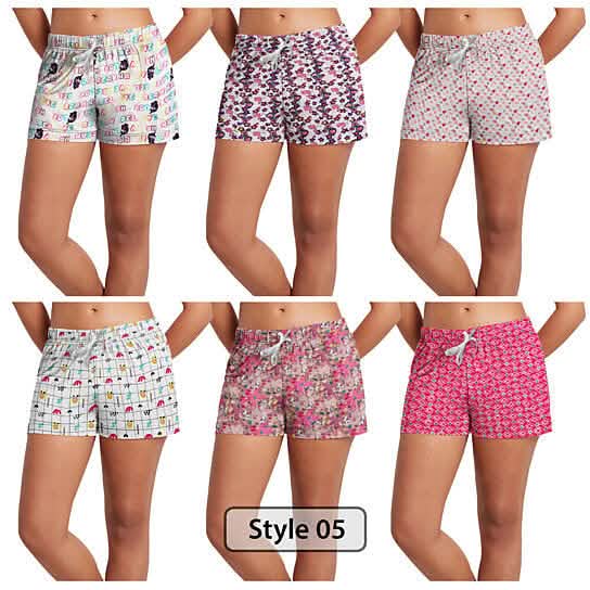 3-Pack: Women's Comfy Lounge Bottom Pajama Shorts with Drawstring DailySale