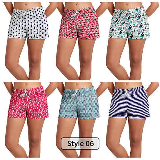 3-Pack: Women's Comfy Lounge Bottom Pajama Shorts with Drawstring DailySale
