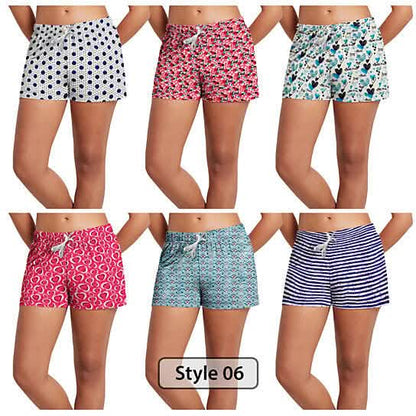 3-Pack: Women's Comfy Lounge Bottom Pajama Shorts with Drawstring DailySale