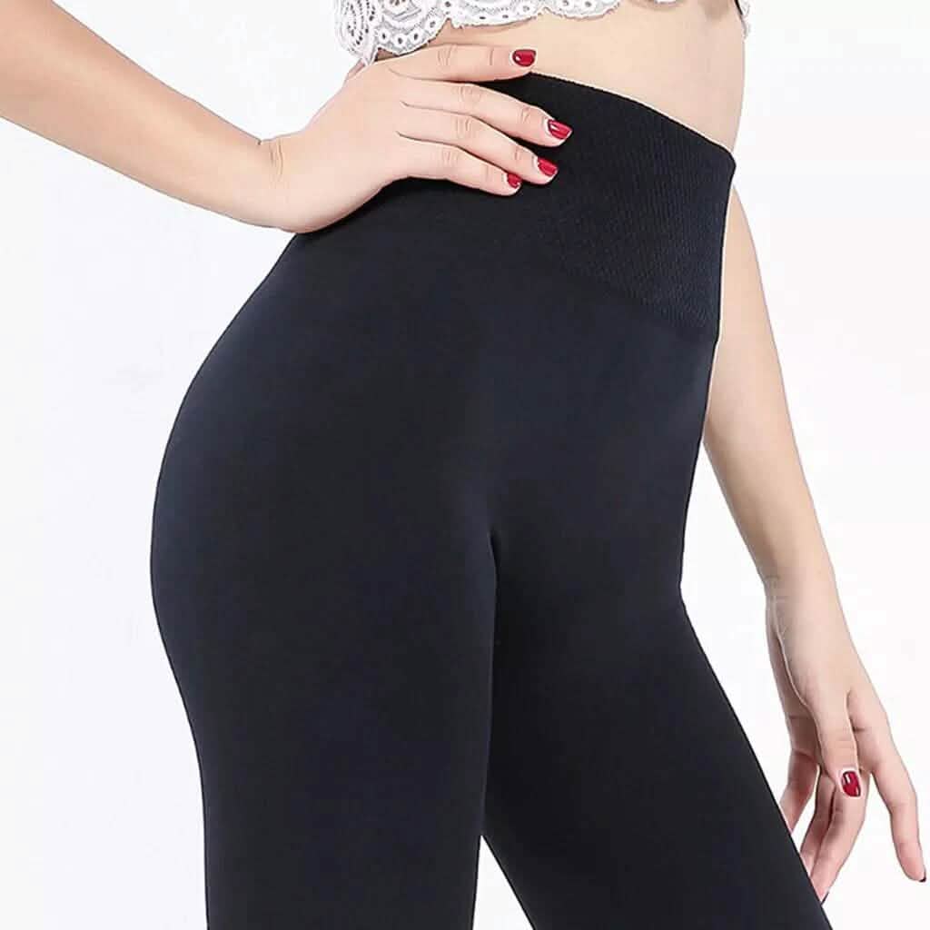 3-Pack: Women’s Fleece Lined Leggings High Waist Soft Stretchy Warm Leggings DailySale