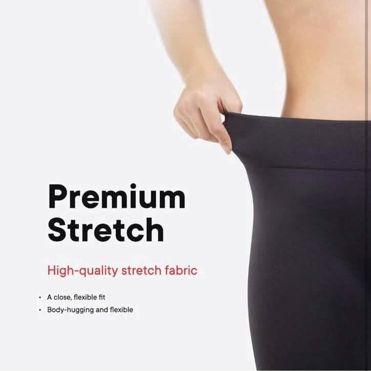 3-Pack: Women’s Fleece Lined Leggings High Waist Soft Stretchy Warm Leggings DailySale