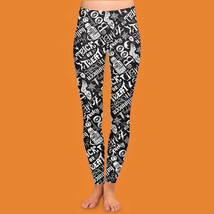 3-Pack: Women's Halloween Special Premium Wicked Cool Leggings DailySale