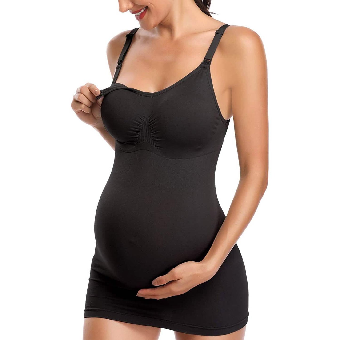 3-Pack: Womens Nursing Tank Tops Built in Bra for Breastfeeding DailySale