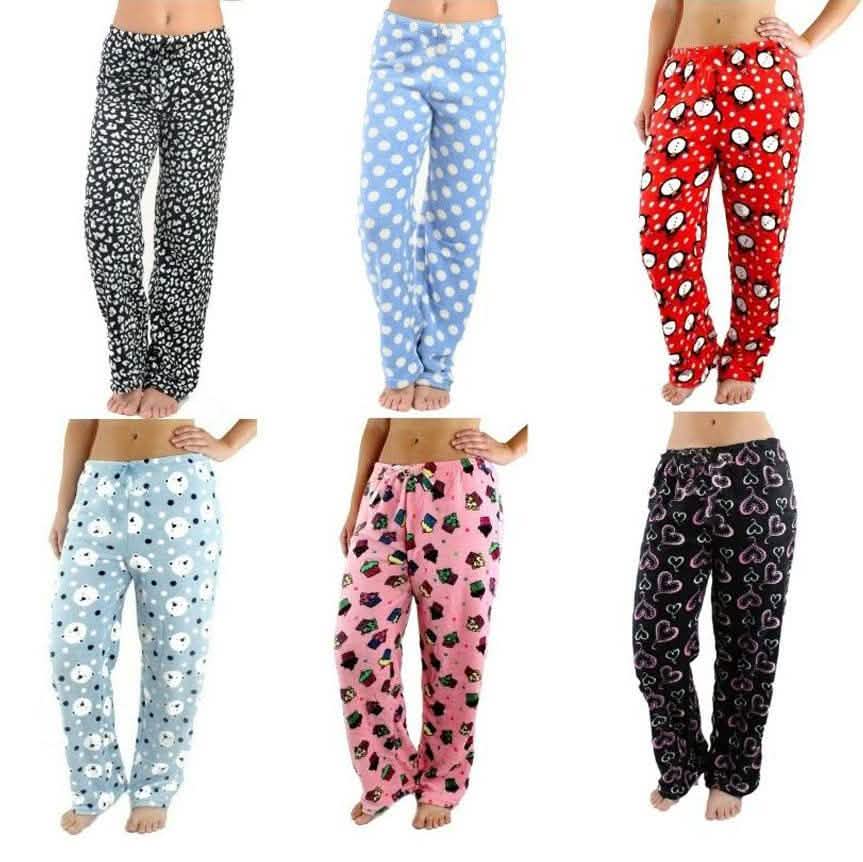 3-Pack: Women's Soft and Plush Pajama Pants DailySale