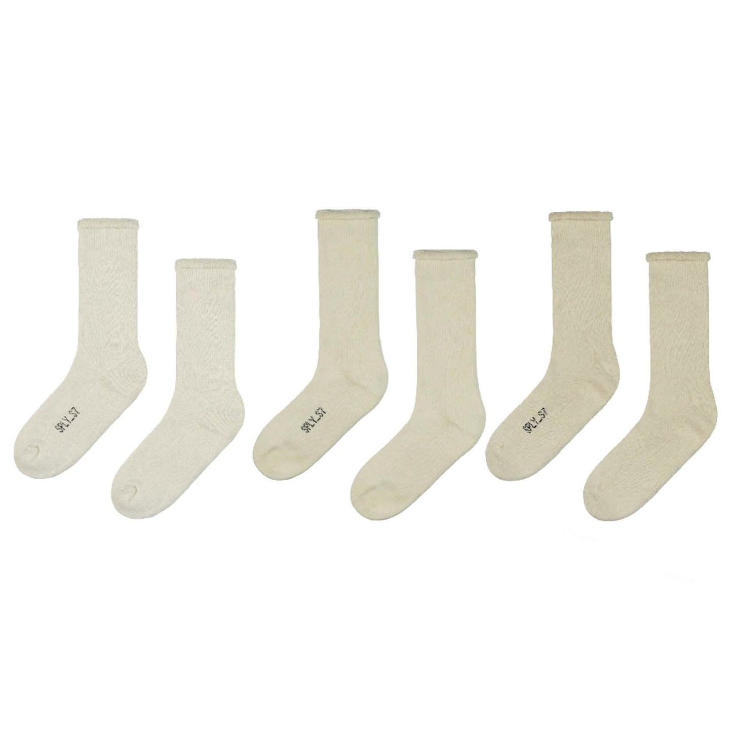 3-Pack: Yeezy Bouclette Socks DailySale
