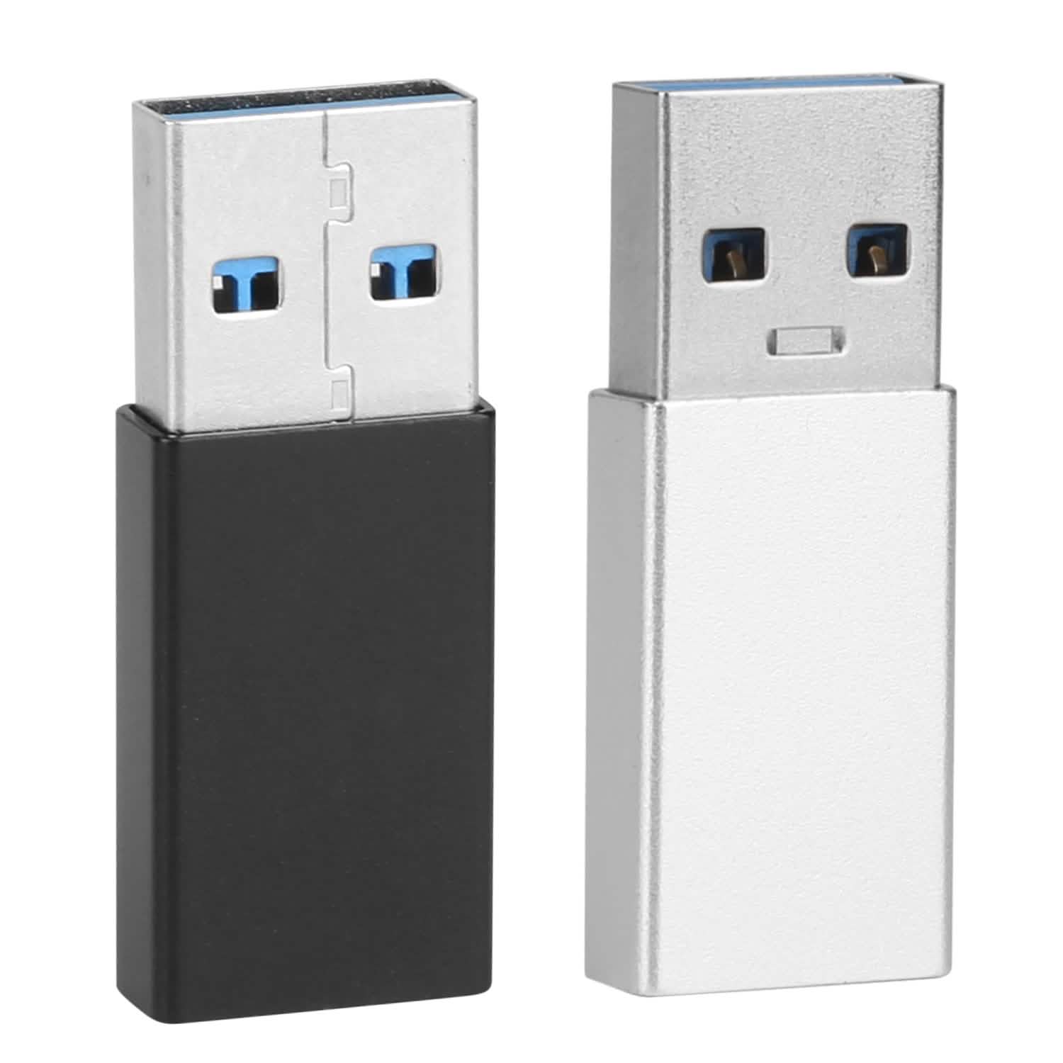 3-Packs: USB Type-C Male to USB A 3.0 OTG Male Port Converter DailySale