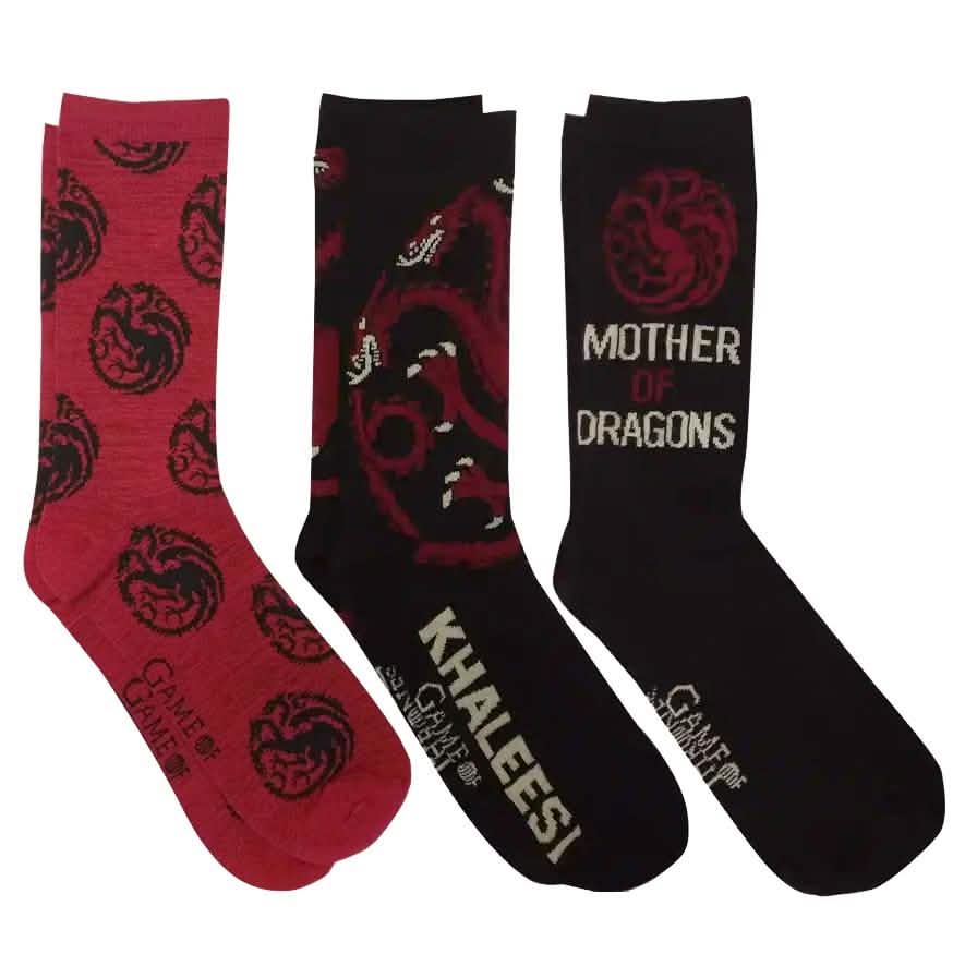3-Pair: Game of Thrones Houses Box and Targaryen Box DailySale