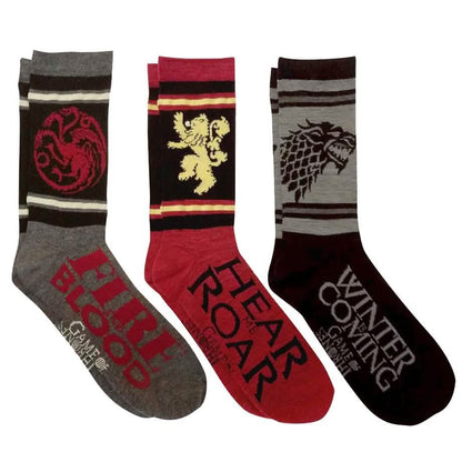 3-Pair: Game of Thrones Houses Box and Targaryen Box DailySale