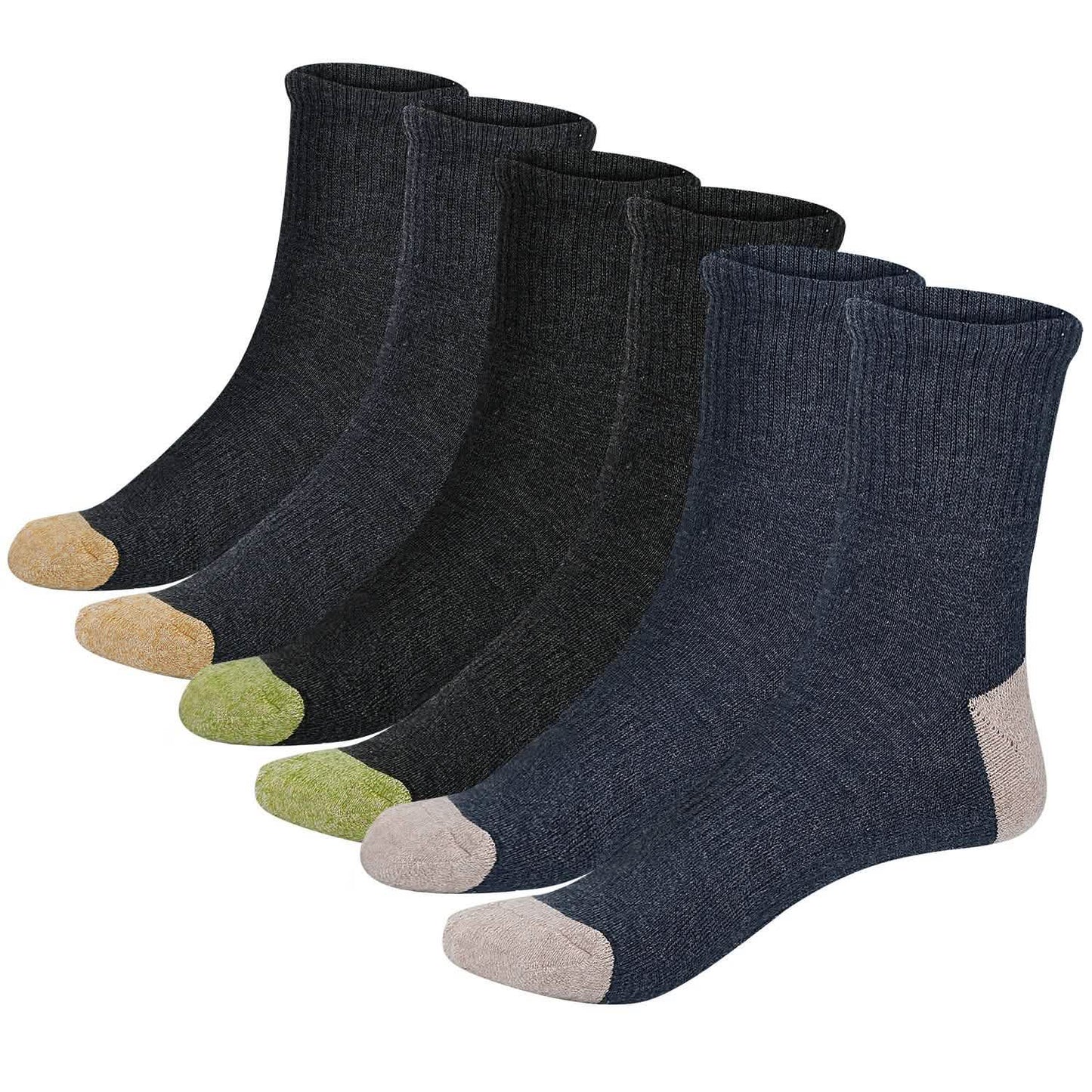 3-Pair: Men's Ankle Socks Compression Fit DailySale