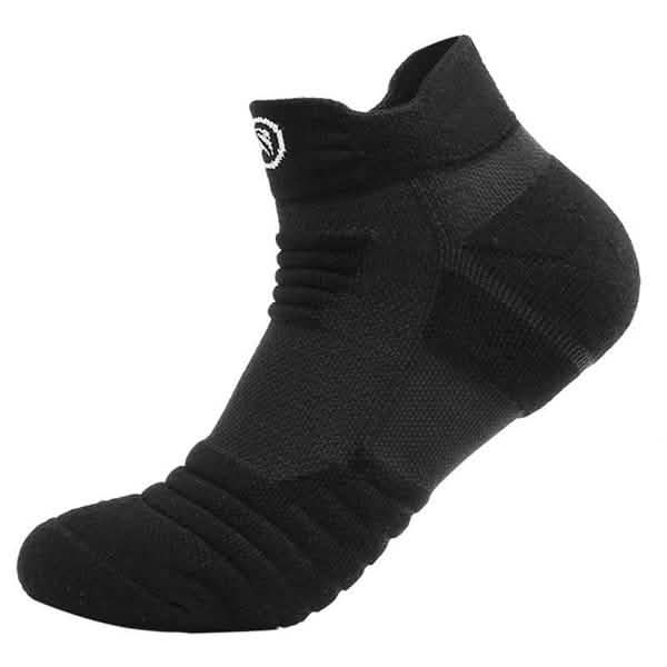 3-Pair: Men's Thick Towel Bottom Breathable Sweat-absorbent Outdoor Sports Running Socks Elite Basketball Sports Socks DailySale