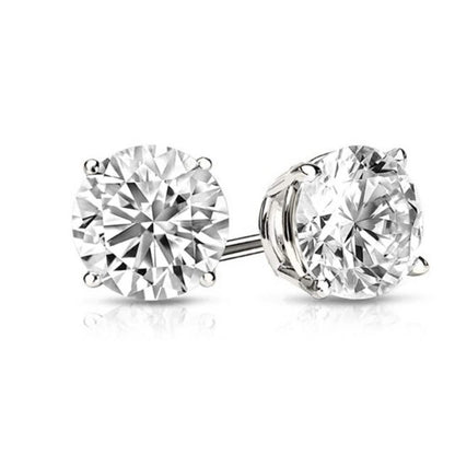 3-Pair Set: Sterling Silver Swarovski Elements Crystal Studs DailySale