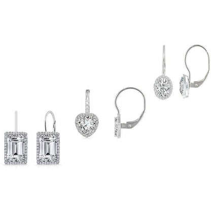 3-Pair Set: Women's Leverback Earrings DailySale