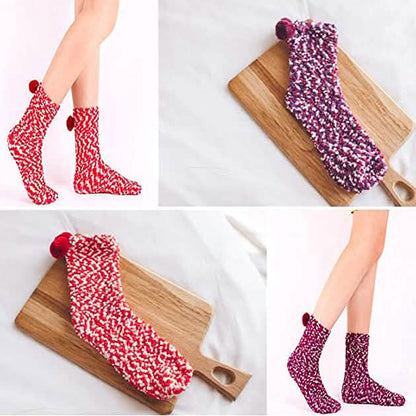 3-Pair: Wool Socks Stocking Stuffers Christmas Gift for Women DailySale