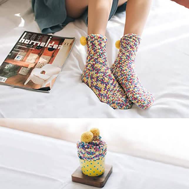 3-Pair: Wool Socks Stocking Stuffers Christmas Gift for Women DailySale