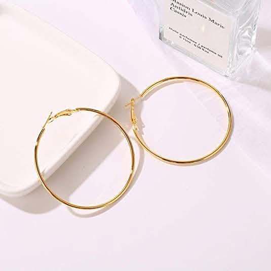 3-Pairs: Big Hoop Earrings DailySale