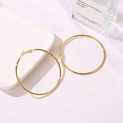 3-Pairs: Big Hoop Earrings DailySale
