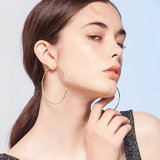 3-Pairs: Big Hoop Earrings DailySale