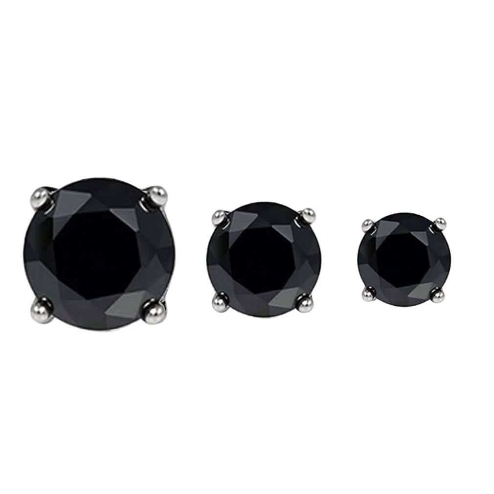 3-Pairs: Elements of Love Crystal Stud Earrings DailySale