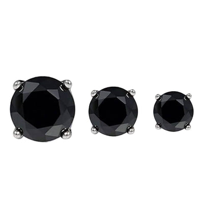 3-Pairs: Elements of Love Crystal Stud Earrings DailySale