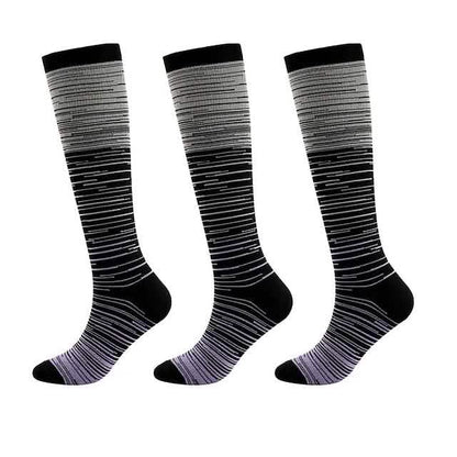 3-Pairs: Gradient Compression Socks DailySale